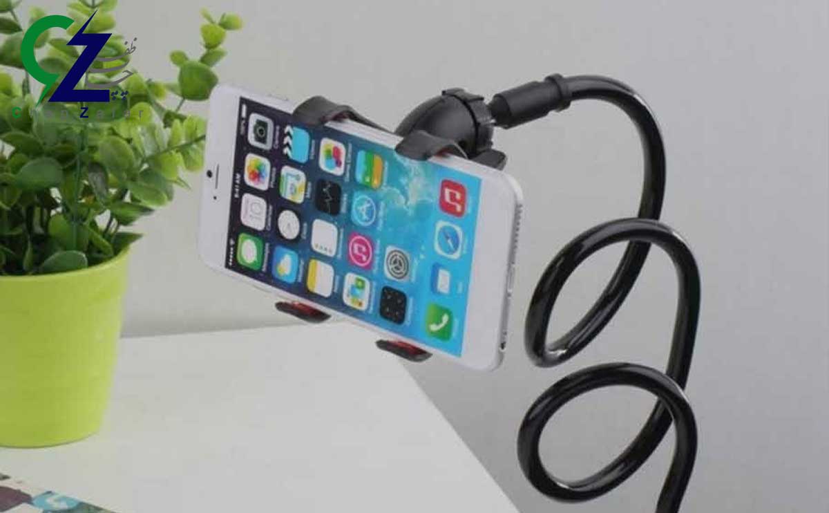 حکاکی پایه نگهدارنده گوشی و تبلت