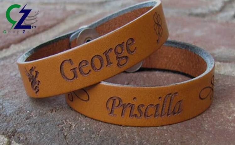 حکاکی لیزری چرم