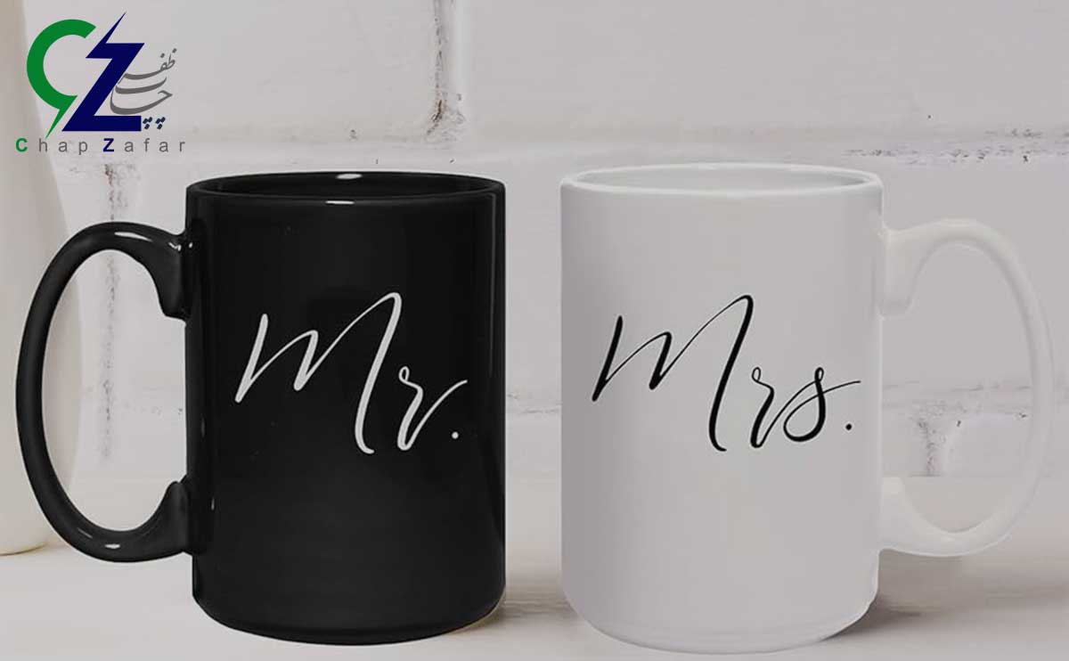 حک لوگوی برند روی تراول ماگ