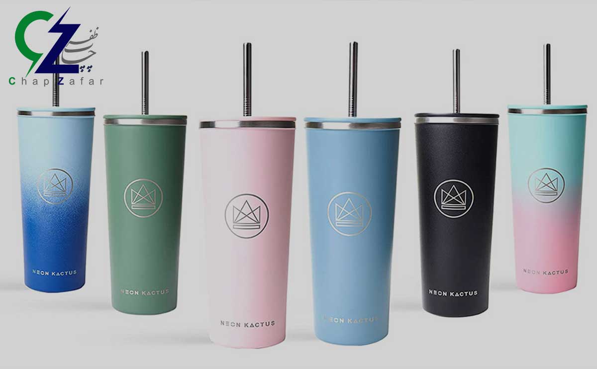  حکاکی فلاسک با لیزر