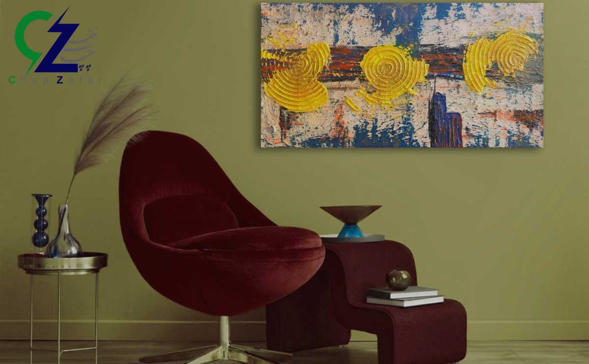 چاپ روی بوم تهران